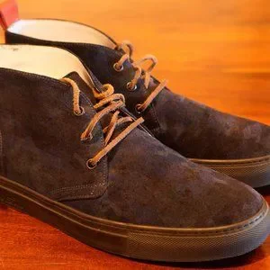 Del Toro | Shoes | Del Toro Mens Vintage Navy Camo Chukka  display picture 2